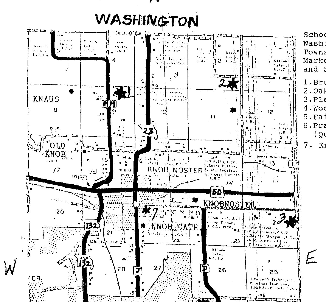 City of Knob Noster Map City of Knob Noster