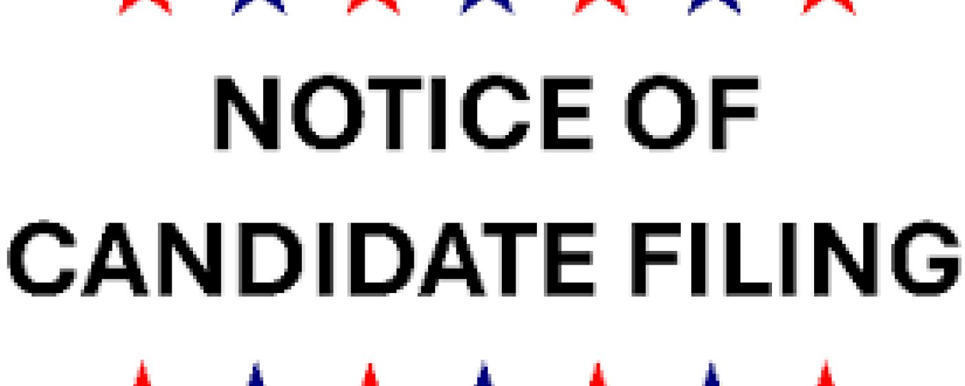 Filing for Candidate