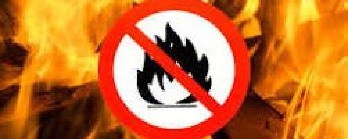 No burning